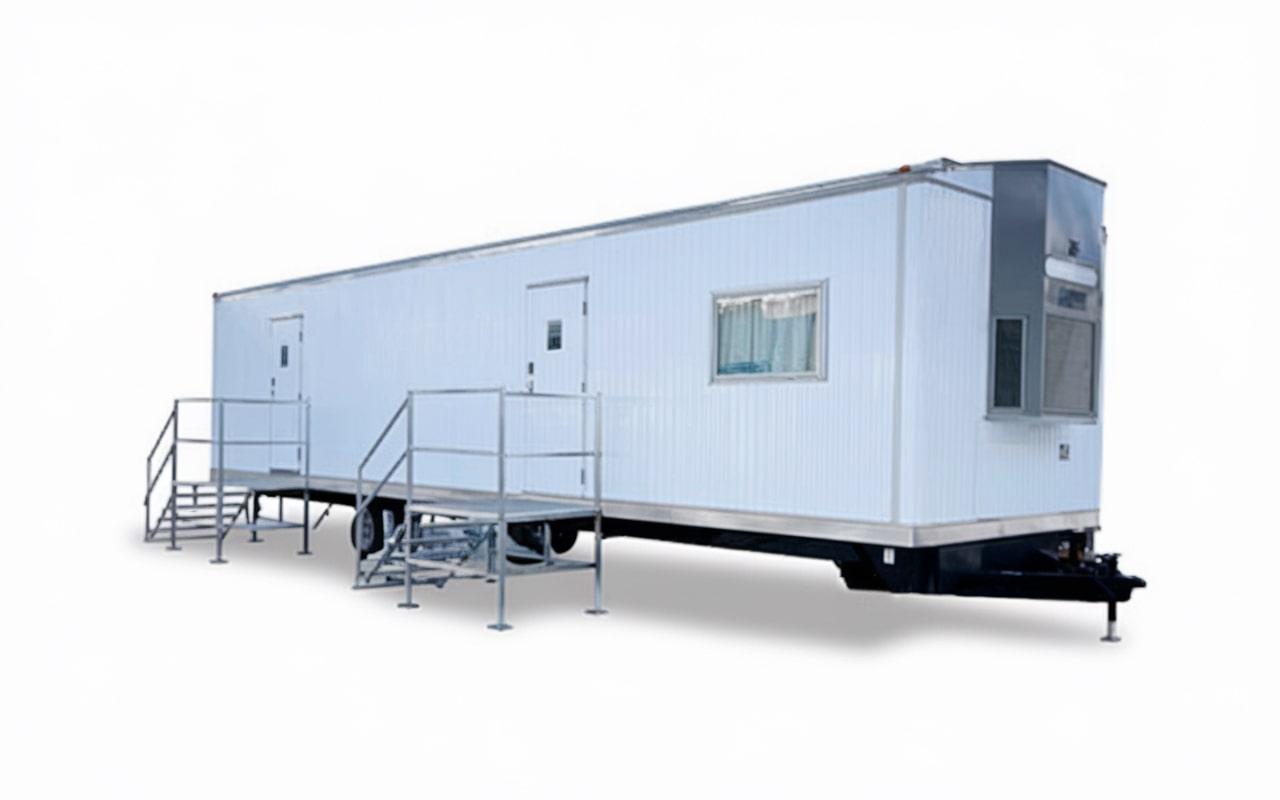 office trailers can be customized to fit specific preferences and branding needs